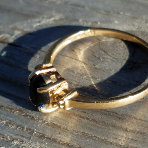 Maui divers 14k black coral ring - Picture 4 of 8